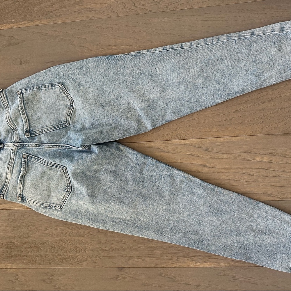 Old Navy OG Straight Classic Blue Jeans Women's - Picture 6 of 8